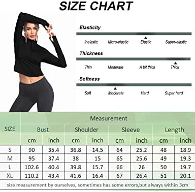 Pinspark жени со долги ракави со долги ракави на највисокиот четвртина полу -зип пулвер тренингот атлетски џемпер со пилиња