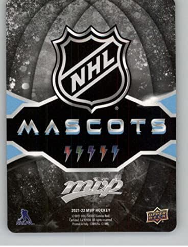 2021-22 Горна палуба MVP Mascot Gaming картички M-11 AL The Octopus Detroit Red Wings Официјална картичка за хокеј NHL во сурова