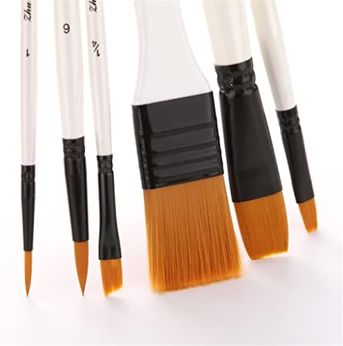 Четки за сликање на Genigw со торба за ткаенини поставени професионални уметности цртање дрвена рачка пенкала за канцелариски материјал