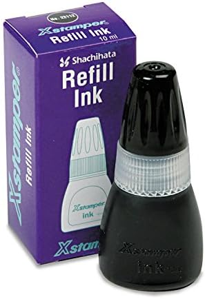 Xstamper 22112 Refill Ink за марки XStamper, 10 ml-шише, црна