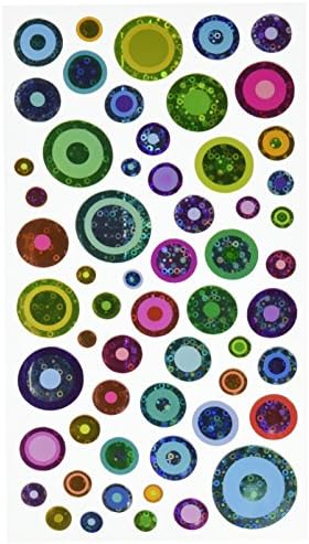 Sticko 52-00022 меурчиња во боја, 1 лист, 58 налепници, повеќебојни