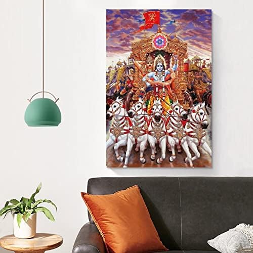 Томарт Шри Кришна Керала Мурали-Шри Кришна класично сликарство постери платно платно постери и отпечатоци од wallидни уметнички