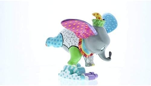 Enesco Disney од Britto Dumbo Stone Resin Figurine, 7.25 H
