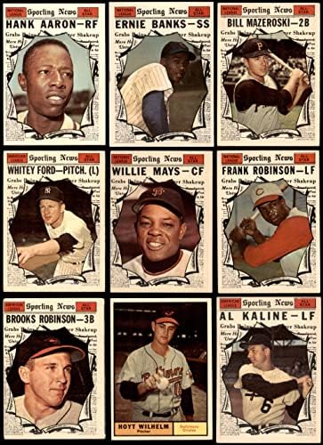 1961 Топс Бејзбол Висок број Комплетен сет VG/EX