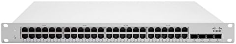 Cisco Meraki MS250-48FP Облак управуваше со 48x Gige 740W POE Switch пакет со 3 години MS250-48FP безбедност и поддршка на претпријатието плус