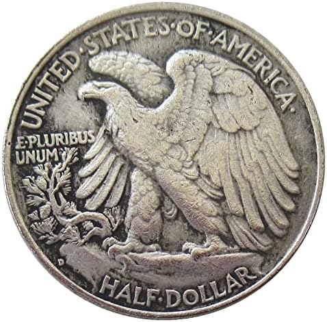 Сад Половина Долар Одење Слобода 1921 Сребрена Реплика Комеморативна Монета