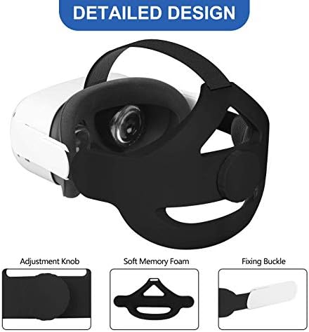 Eyglo 5 во 1 додатоци за куќиште за Oculus Quest 2 со лента за глава, силиконски капак на лицето, заштитник на леќи и покритие на контролорот, пакет за удобност од шок (случај с?