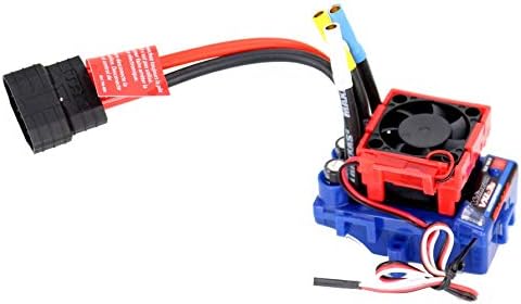 Вентилатор за ладење PowerHobby за Traxxas Velineon VXL-3 ESC + 540/550 Heatsink Motor Fan Combo Red Fits: Traxxas Slash/Stampede 2WD/Rustler/Bandit/Rally