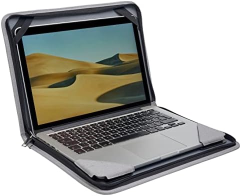 Брунел Греј Кожа Лаптоп Месинџер Случај-Компатибилен СО HP Завист 13-aq0003na Full-HD 13.3 Екран На Допир Лаптоп