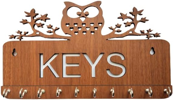 Мој колички за соништа, држач за клучеви за був, дрвен држач за домашен wallид, стилски клуч за клучеви, закачалка за клучеви,