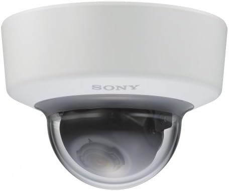 Камера за надзор на мрежата Sony - Купола - боја - 1,4 MP - 1280 x 1024-720p - Моторизиран - композит - LAN 10/100 - H.264 - POE Class 2