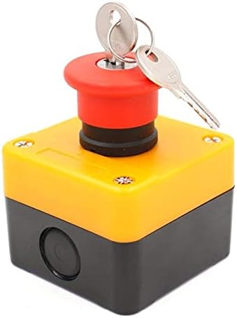 Tintag 660V Црвен знак Итни прекинувачи за стоп на копчето и клуч