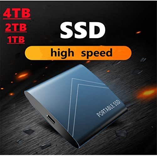 Wyfdp Typc-C Пренослив Хард Диск SSD Шема 4TB 2tb Надворешен SSD 1tb 500gb Мобилен Хард Диск СО Цврста Состојба USB 3.1 Надворешен