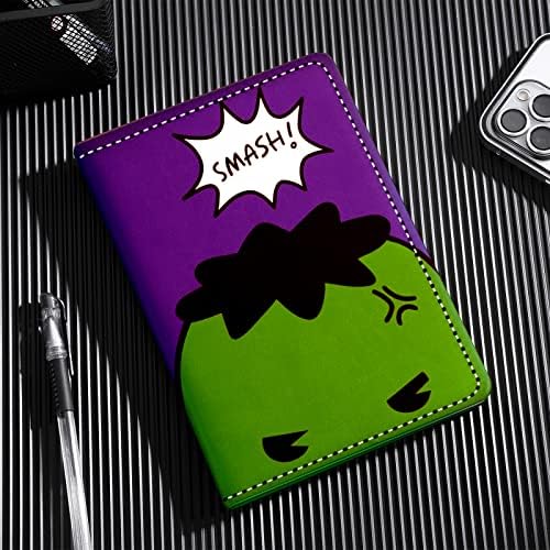 Fywzxed Marvel Fans Fans Leather Talkebook Superhero Gift Captain America, Spiderman, Iron Man, Marvel Thetert Cute The Totebook Додаток