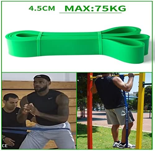 XXXDXDP Резистентен опсег Вежба за вежбање на еластичен опсег на опсег, јамка на јамка Пилатес фитнес опрема за обука експандер унисекс