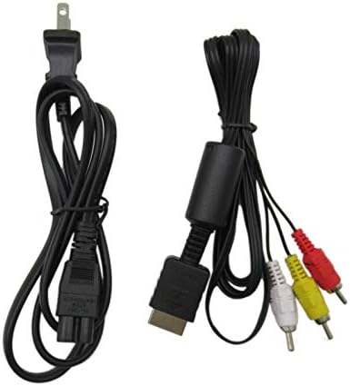 Chable кабел Xiami и AV кабелски склоп за PlayStation 2 System PS2