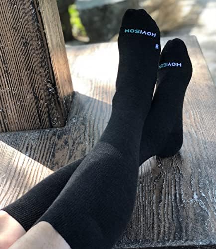 Hoyisox Големи И Високи Компресија Чорапи За Екстра Големи &засилувач; Широк Теле-Удобно Коленото Висока Поддршка Чорапи