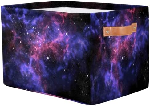 Корпа За Корпа за складирање, Вселена Галакси Ѕвезда Простор Голема Склопувачка Кутија За Коцки за Складирање Со Рачка Издржлив