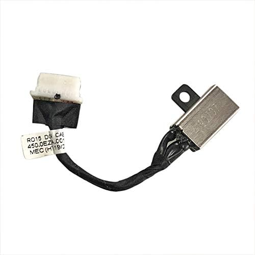 Gintai DC Power приклучок за приклучок за приклучок за приклучок за приклучок за приклучок со кабел за Dell In-Spiron 15 7586 7590 P76F