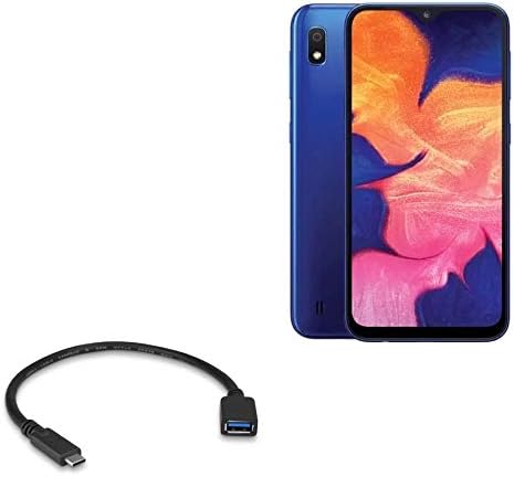 Boxwave Кабел Компатибилен Со Samsung Galaxy A10e - USB Експанзија Адаптер, Додадете USB Поврзан Хардвер На Вашиот Телефон За
