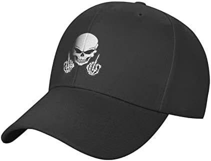 Jsptomtt црна бејзбол капа за мажи кои се прилагодуваат на тато капа летни камиони за камиони
