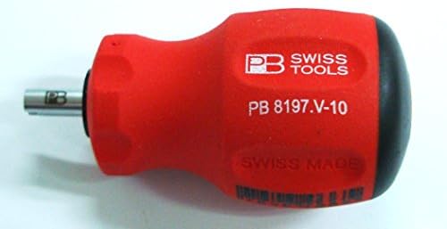 PB Swiss Tools PB-8197V Stubby Swissgrip Tire Valve Tool