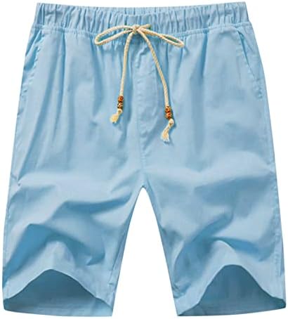 Атлетски шорцеви без џебови машки летни обични обични цврсти кратки пантолони монистра со кратки панталони за панталони со мешбол
