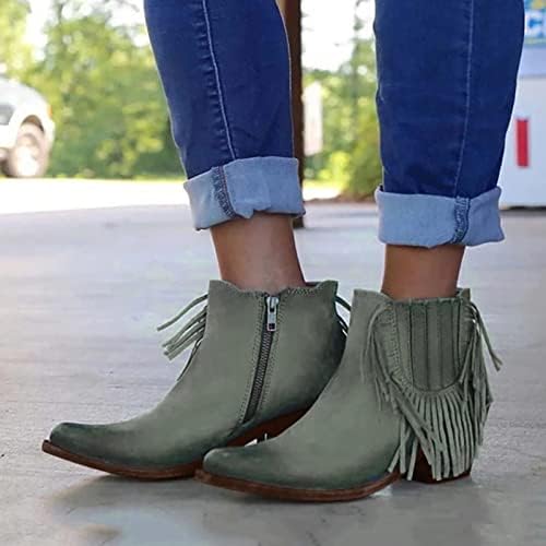 Чизми за глуждот Sinzelimin женски моден патент со патент тилки купови чизми чизми потпетици чевли со укажани пети со средно теле витез