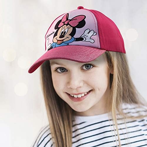 Малата бејзбол капа на Дизни, Мани Маус прилагодливо дете 2-4 или девојчиња капи за деца на возраст од 4-7 години на возраст од 4-7 години