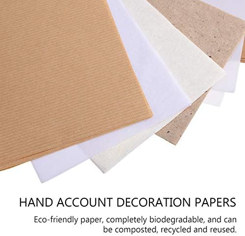 Nuobesty за картичка за запишување картички за картички за занаетчиски производи занаетчиски занаетчиски занаети DIY пишување оригами занаетчиски