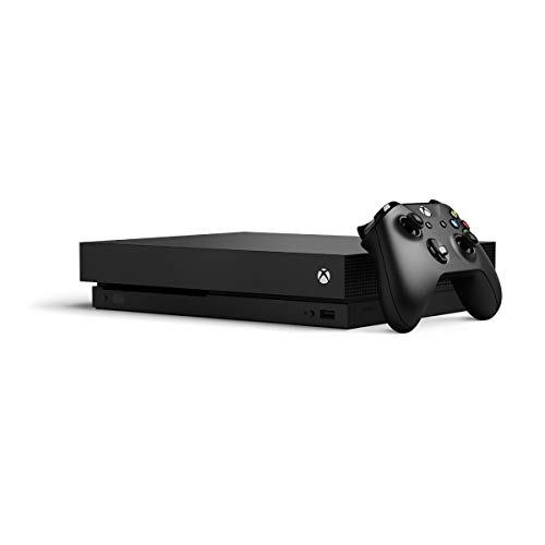 Microsoft Xbox One X 1TB, 4K Ultra HD Gaming Console со NBA 2K18, мутантна година нула, микро машини, снајперски елита 3 пакет