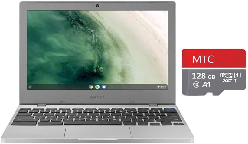 SAMSUNG Chromebook 4 лаптоп 11.6 HD LED, Intel Celeron Процесор N4020 Процесор, Интел UHD Графика 600, 4GB RAM МЕМОРИЈА, 160gb Складирање,