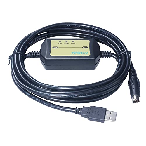 Avanexpress PLC Micrologix Cable USB интерфејс Компатибилен PLC Micrologix 1000, 1200, 1400 серија со USB-1761-CBL-PM02 8 пински