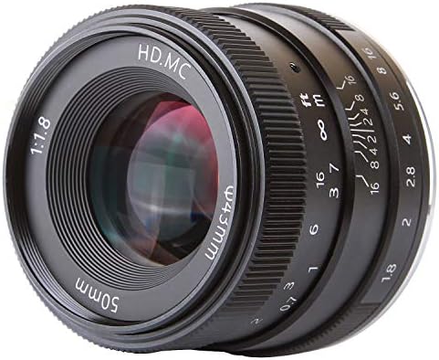 Foto4easy 50mm F/1.8 Премиер Фокус Објектив За Fuji X-Mount Камера X-A1 A2 X-E1 E2s X-M1 X-T1 T10 X-Pro1 Pro2