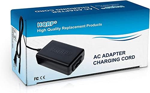 Адаптер за замена на HQRP AC адаптер / полнач компатибилен со JVC Everio GZ-MG21U / GZMG21U камера со адаптер за приклучок за кабел