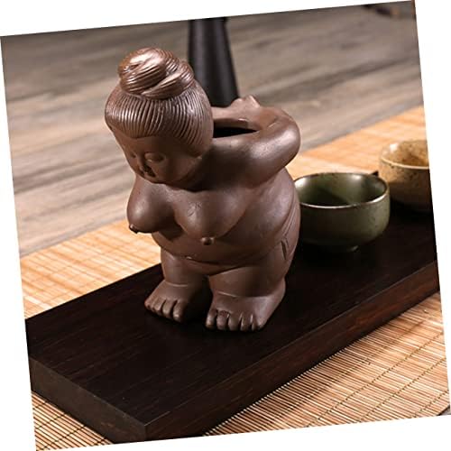 Ciieeo 1pc чај од чај чај домашно милениче дома декорација на керамика декор гроздобер чајник керамика алатки рака украс кинески