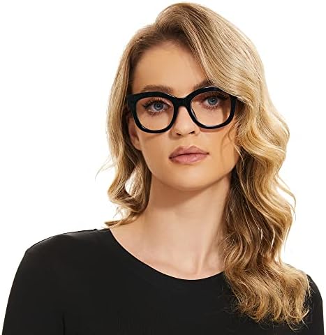 Нанако 3 пакувања за читање очила за жени, преголеми читатели на компјутерски блокирачи на сина светлина