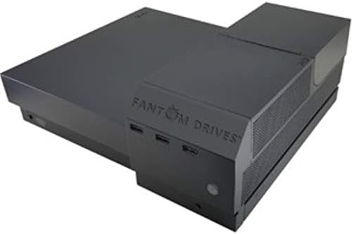 FD 10tb Xbox One X Хард Диск-XSTOR - Лесно Прикачи Дизајн За Беспрекорен Изглед со 3 USB Порти-Од Фантомски Дискови, Црна