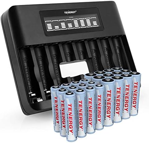 Тенергија 24 Пакет 1.2 V and И and И ААА Nimh Батерии, 12xaa И 12xaaa Батерии Идеален За Секојдневна Електроника За Домаќинство