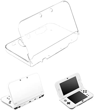 Мелијанџа тврда пластична кристална кутија чиста обвивка за покривање на кожата за Nintendo 3DS XL LL 2015 модел