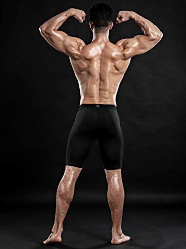 Drskin Men's 6, 4, 3 или 1 пакувања за компресии панталони за панталони, фустани за база на спортски активен тренинг атлетски атлетски атлетски