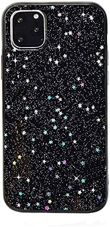 Feibili iPhone 11 Pro Stars Case Bling Speyter Space Planet Sparkle Stars Moon Cosmos Outter Space Soft Moft Flexible TPU Silicon Case