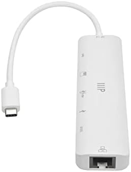 Моноприс 7-во-1 USB-C Multiport 4k HDMI Адаптер, 4K@60hz HDMI, Читачи На Картички, Етернет и 100w Испорака На Енергија, Компатибилен Со