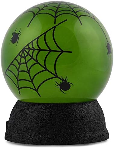 Raz 4019116 пајак веб осветлен глобус, 6 инчи, зелена