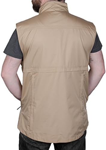 Ayegear V26 Vest со 26 џебови, двојни џебови за iPad или таблети