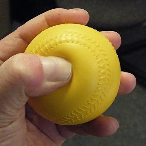 Бокали Лајт-Флајт Бејзбол-2 Десетици, Оптички Жолти, 9-инчни