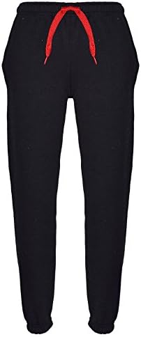 A2Z 4 Детска контрастна обична тренерка црна и сина качулка со џогери џемпери панталони спортски активни облеки поставени за момчиња за девојчиња