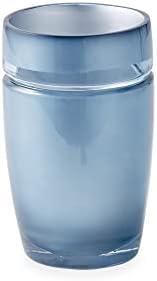 CHF Blue Tumbler чаша за бања за суета countertop шминка четки металик финиш додаток за бања современ дизајн