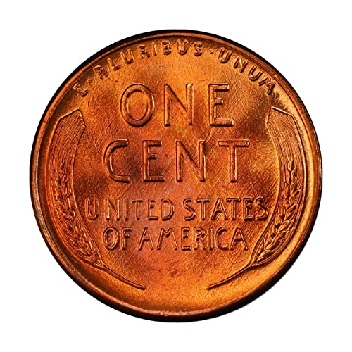1958 P Линколн цент 1C детали за избор obw брилијантна нециркулирана пченица врвен бур