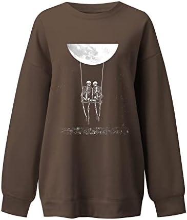 Womenенски пулвер плетен џемпер женски бездушен вклопување целосен поштенски патент 2022 Едноставен екипаж со долги ракави за џемпер на